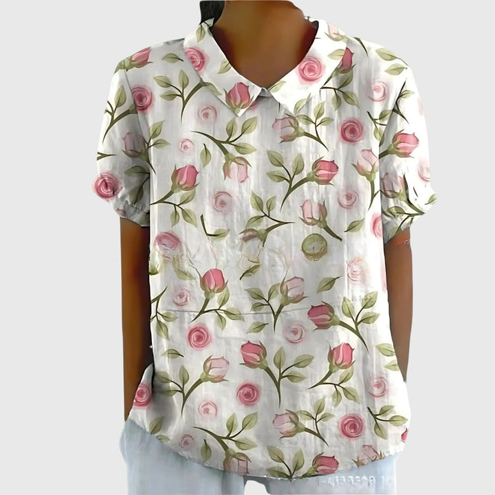 Karen - Blumige Bluse