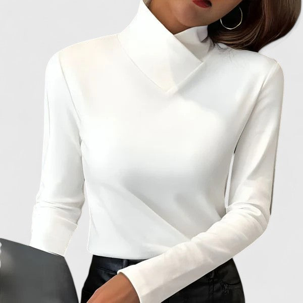 Yvonne - Eleganter Rollkragenpullover