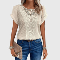 Elaine - Elegante Ibiza-Stil Bluse