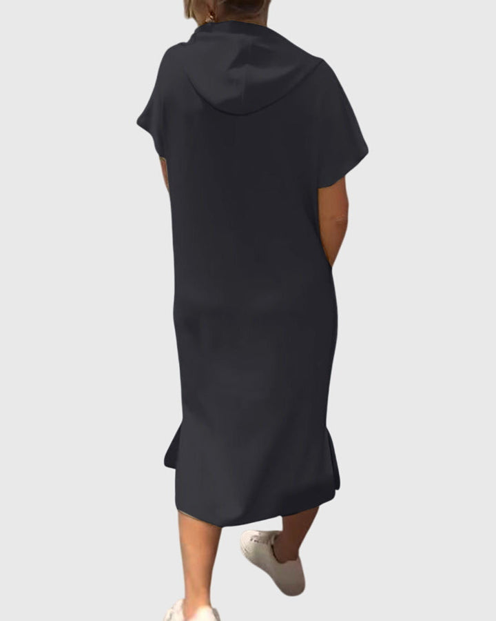 Beverly - Lässiges Hoodie-Kleid