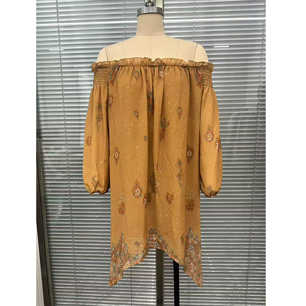 Dakota - Boho-Chic Sommerkleid mit floralem Print