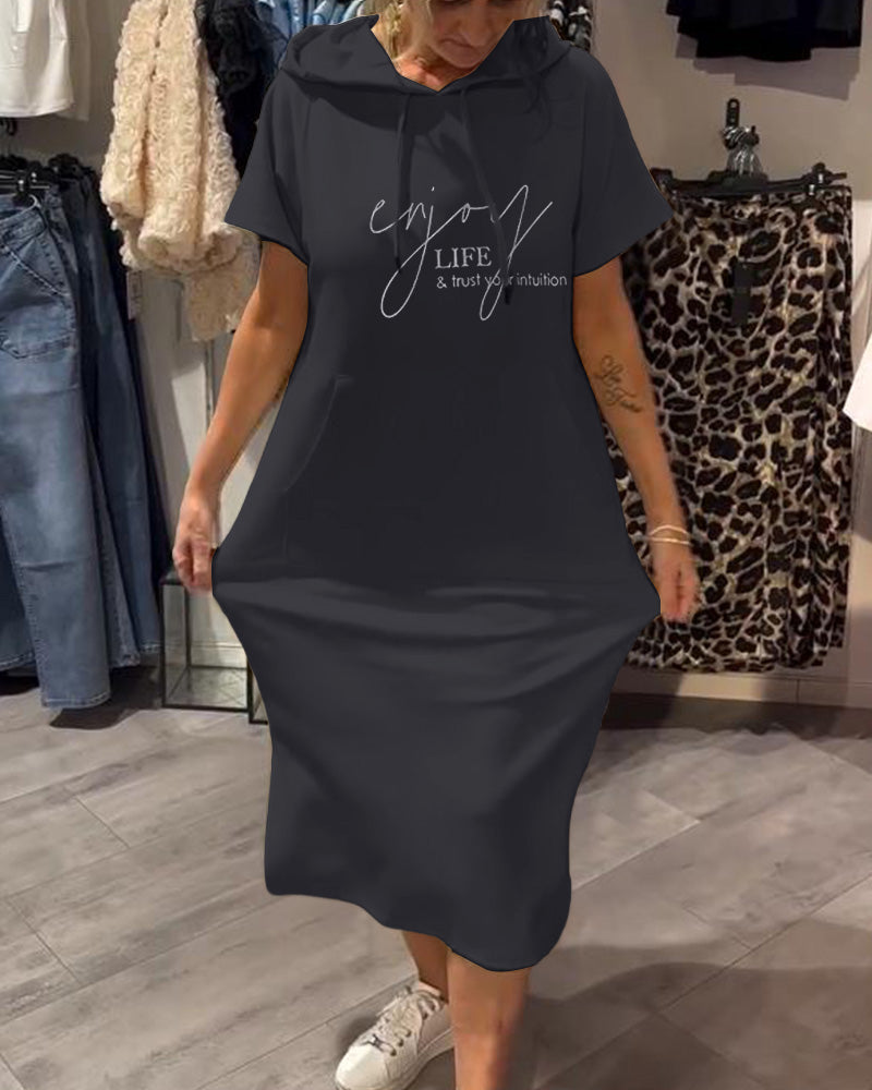 Bridget - Lässiges Hoodie-Kleid