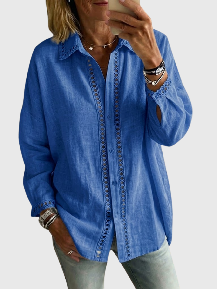 Venice - Luftige Bluse mit feinen Details