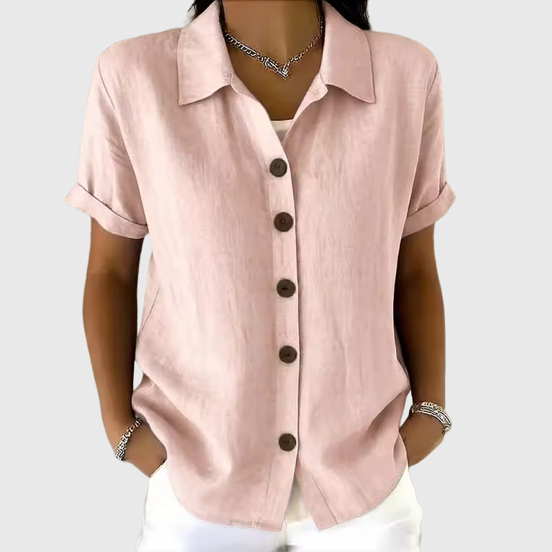 Rhoda - Lässige Bluse Cardigan Tops