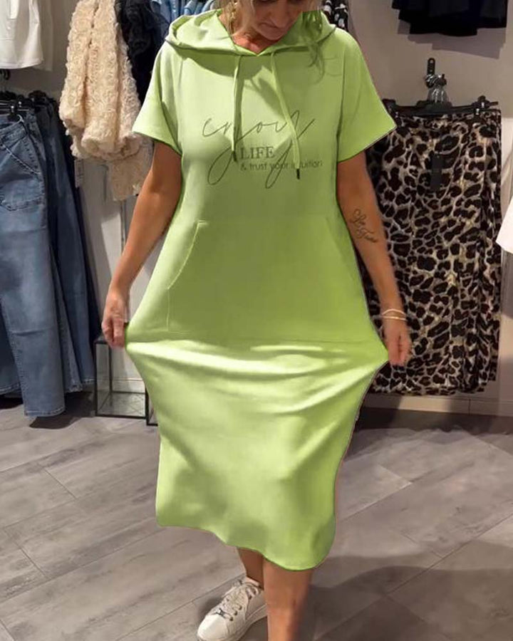 Bridget - Lässiges Hoodie-Kleid