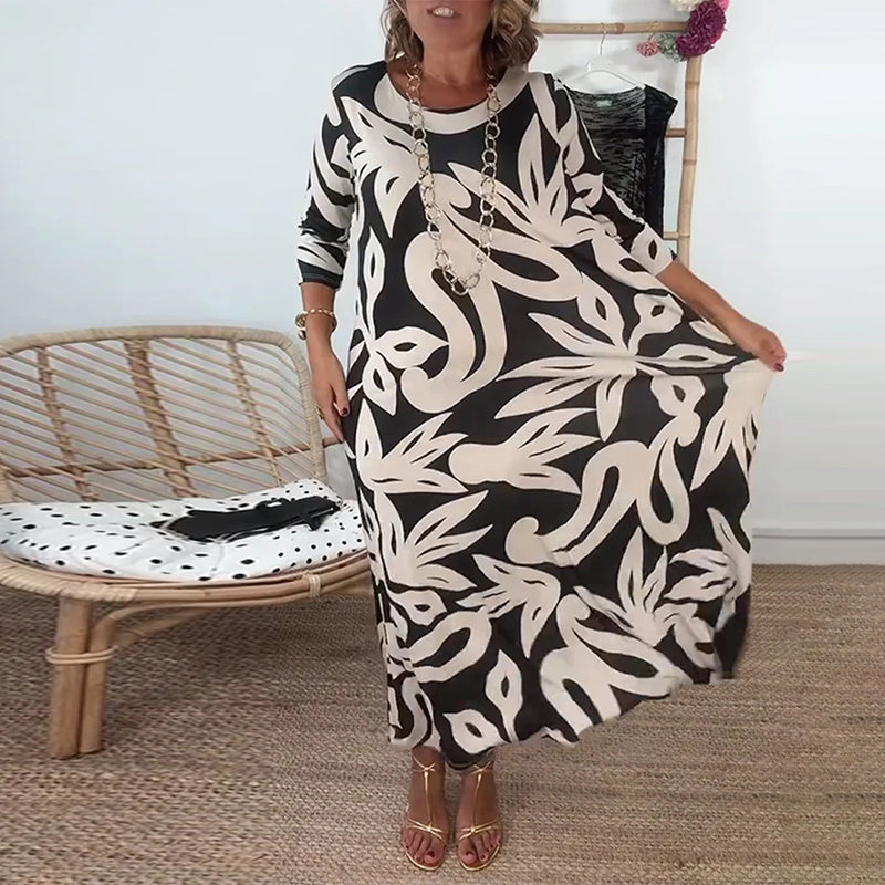 Ysabel - Abstraktes Muse-Kleid