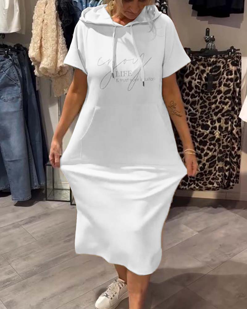 Bridget - Lässiges Hoodie-Kleid