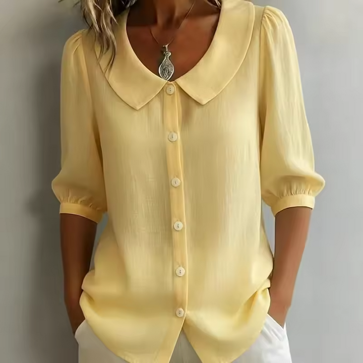 Riley - Lässige Bluse mit Knöpfen