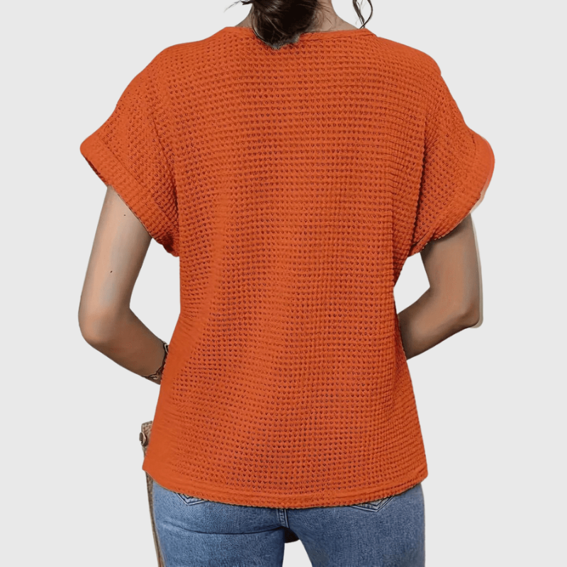 Lucilla - Elegantes Ibiza-Stil Top