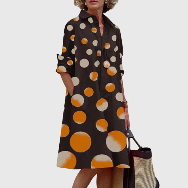 Corrine - Elegantes Kleid mit Taschen