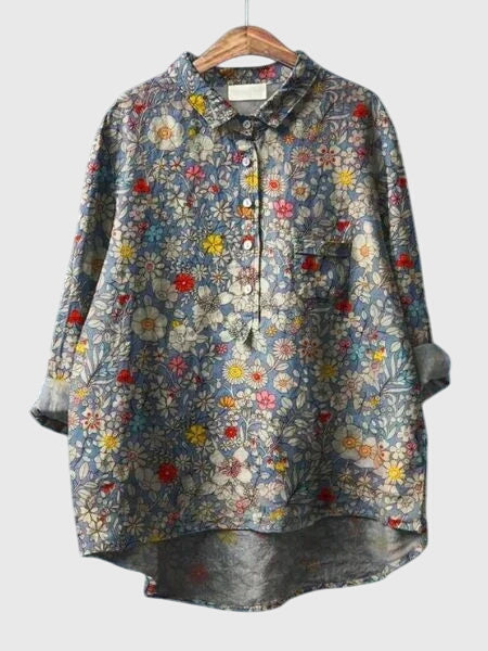 Emmalyn - Bluse mit Blumenmuster