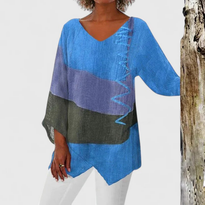 Briley - Sophisticated V-Ausschnitt Tunika