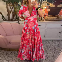 Floriana - Lebhaftes Blumenkleid
