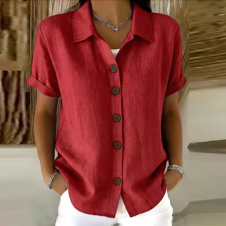 Rhoda - Lässige Bluse Cardigan Tops