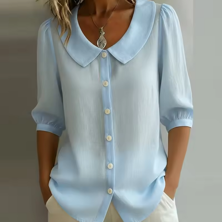 Riley - Lässige Bluse mit Knöpfen