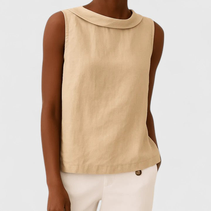 Katrine - Elegantes Top mit Rollkragen