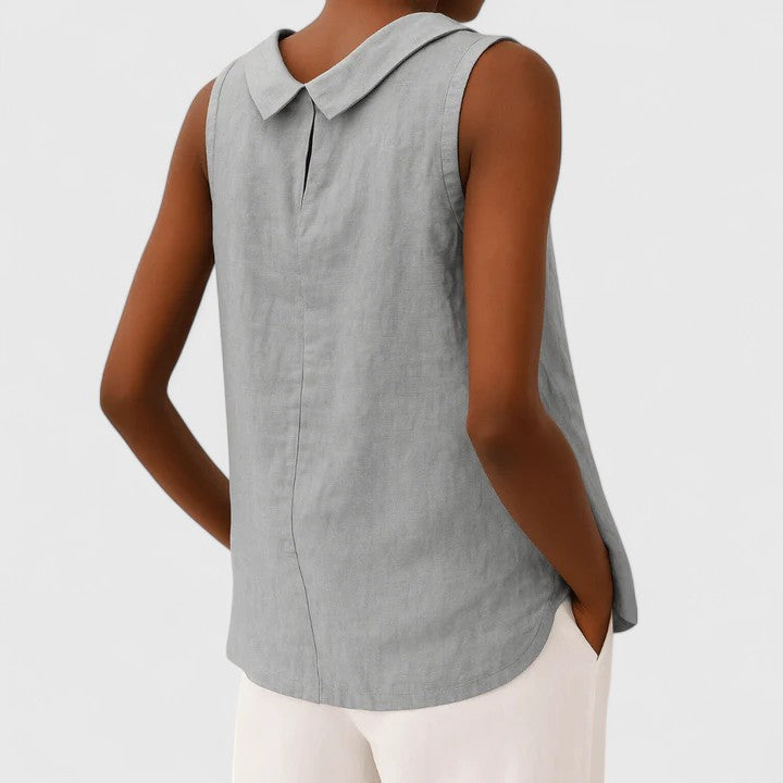 Katrine - Elegantes Top mit Rollkragen