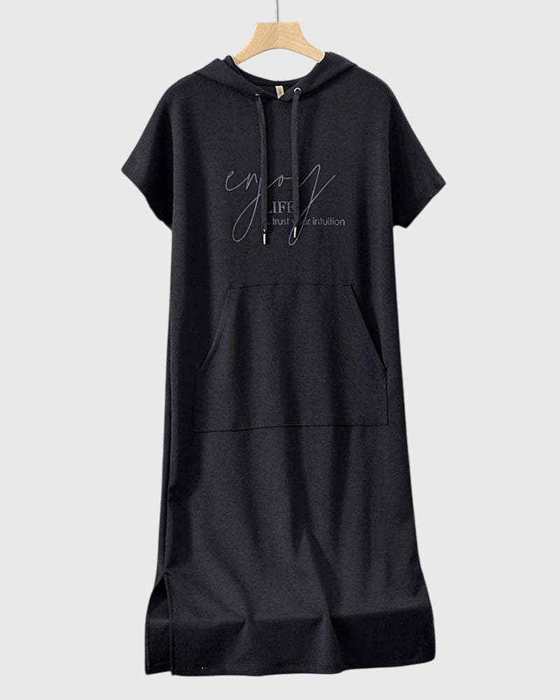 Beverly - Lässiges Hoodie-Kleid