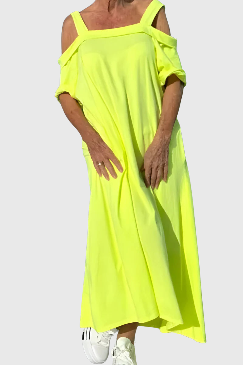 Shaira - Langes Off-Shoulder Sommerkleid