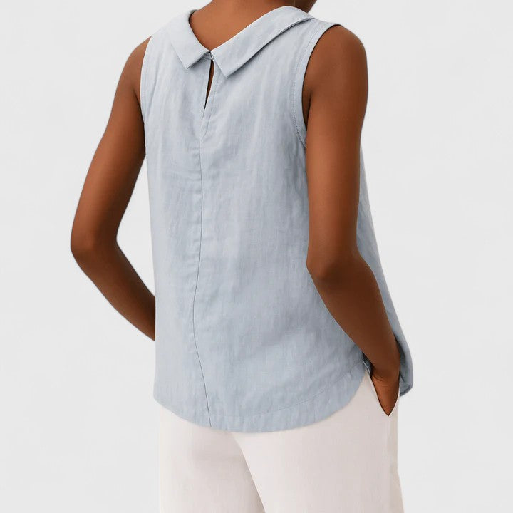 Katrine - Elegantes Top mit Rollkragen