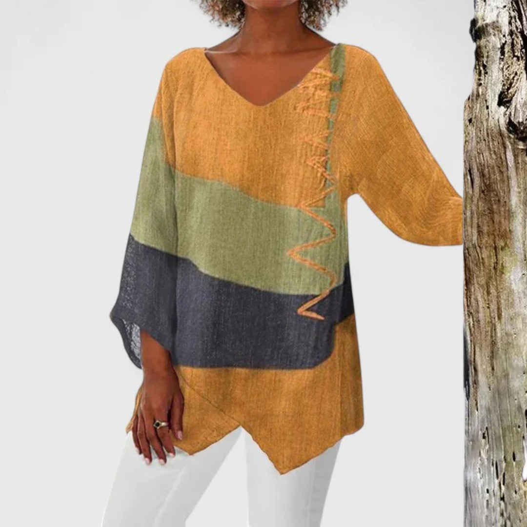 Briley - Sophisticated V-Ausschnitt Tunika