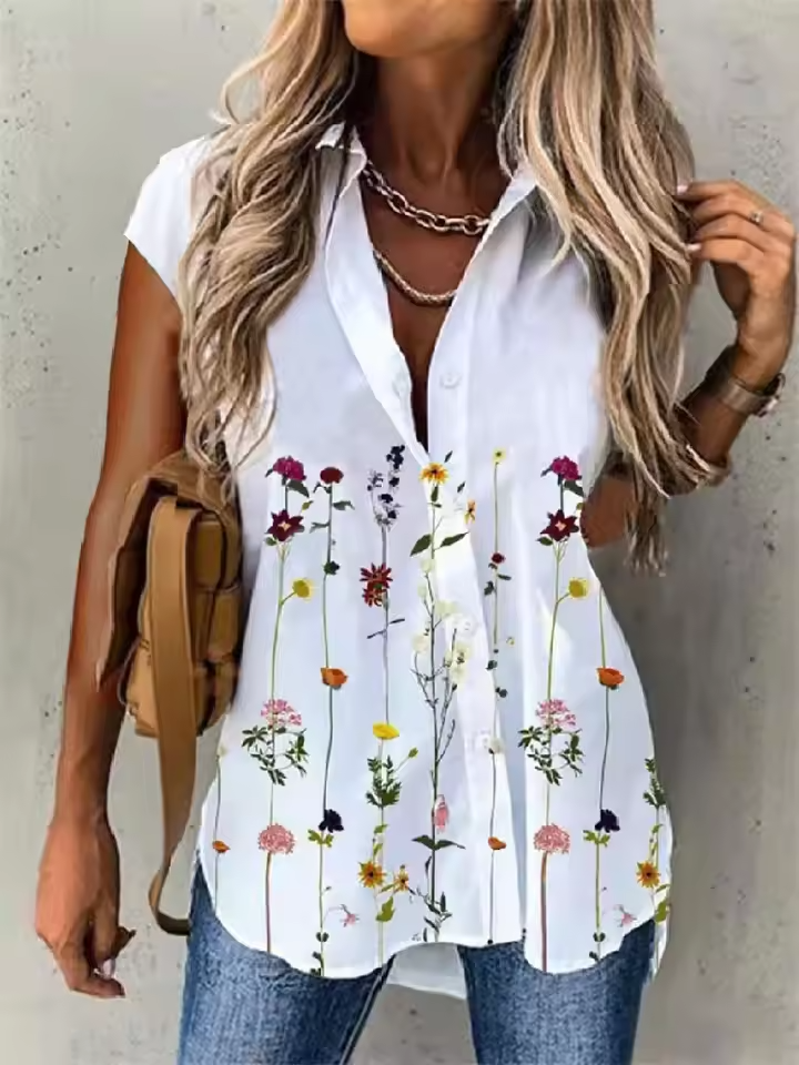 Zeinab - Lässige Lockere Tops