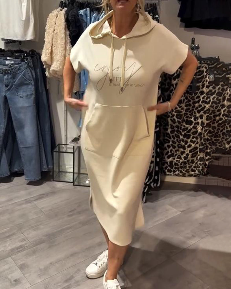 Bridget - Lässiges Hoodie-Kleid