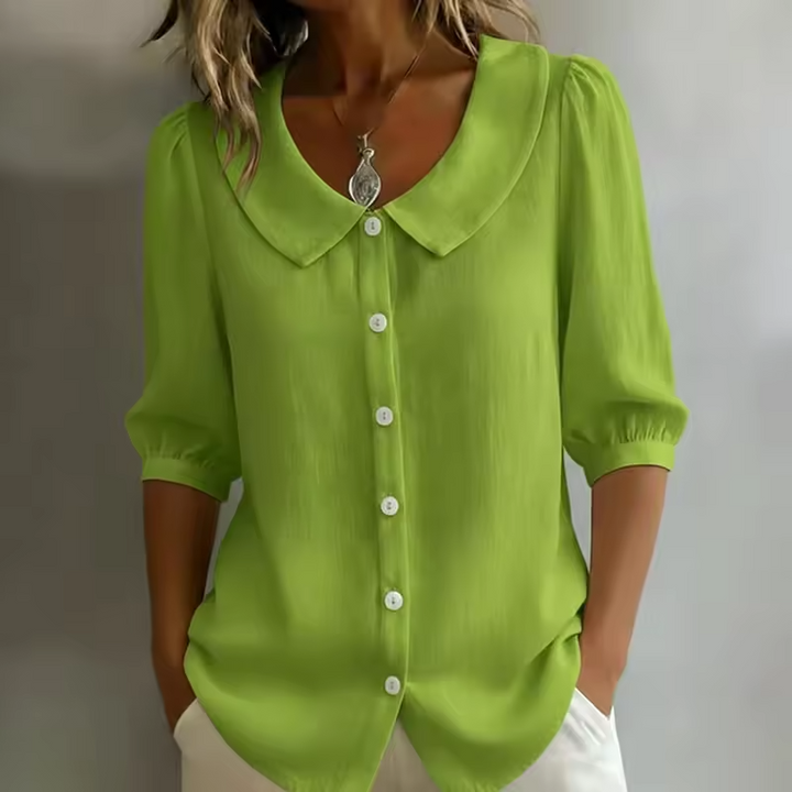Riley - Lässige Bluse mit Knöpfen