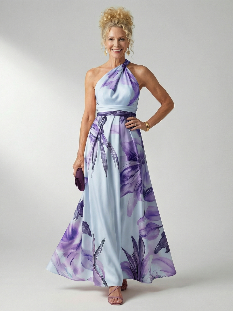 Amiel - Leichtes Floral-Maxikleid