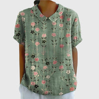 Karen - Blumige Bluse