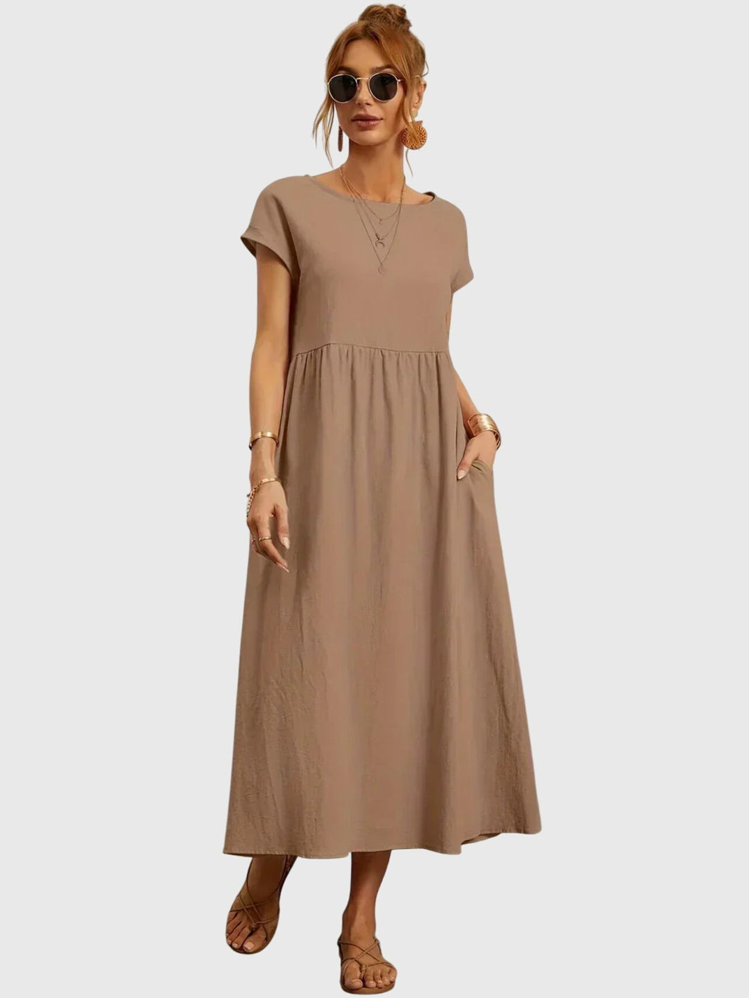 Clementine - Lässiges Kleid mit Taschen
