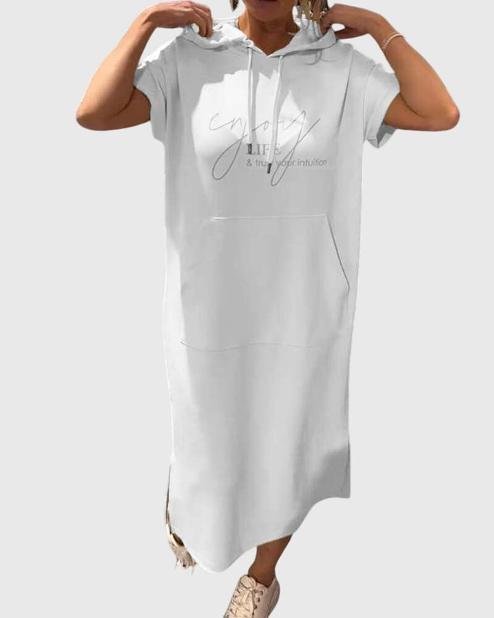 Beverly - Lässiges Hoodie-Kleid