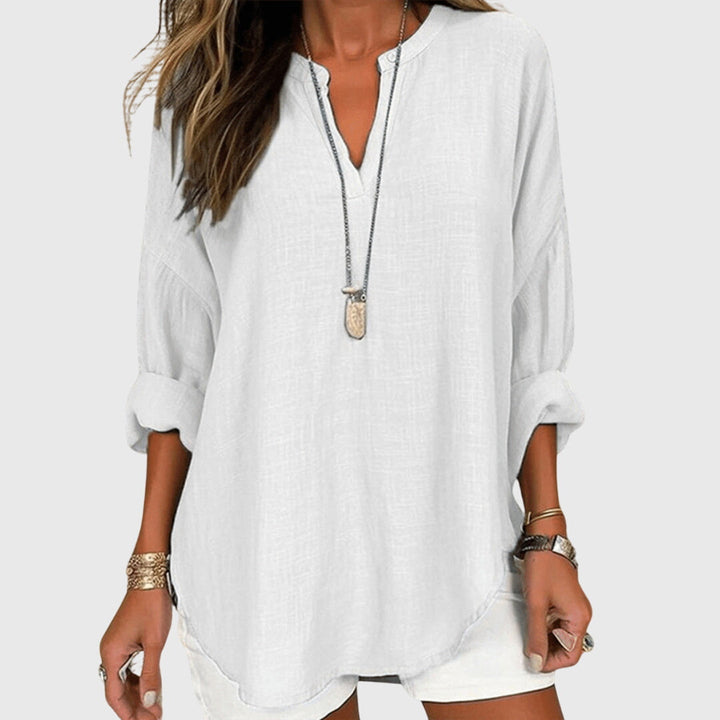 Mavis - Fliessendes Elegantes Strandhemd
