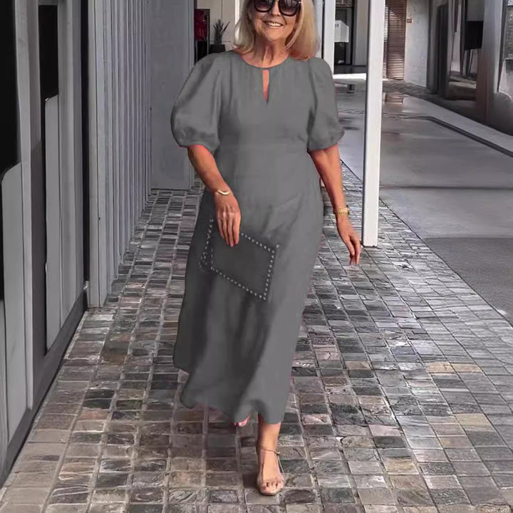 Juliana - Elegantes Kleid mit Puffärmeln