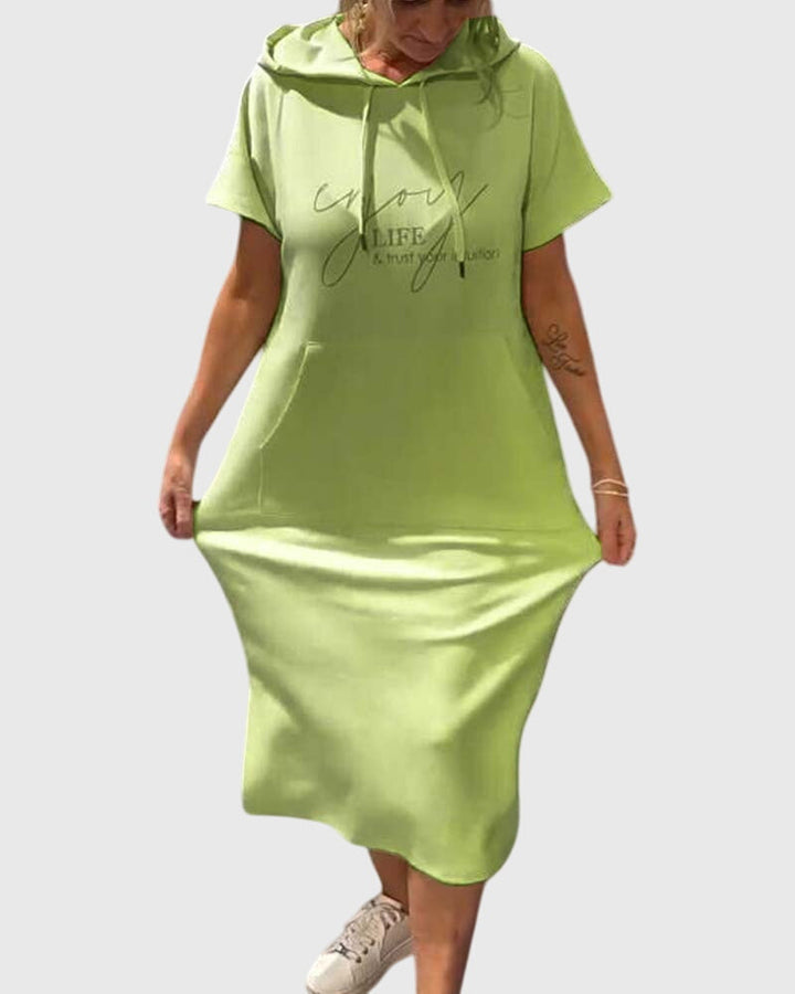 Beverly - Lässiges Hoodie-Kleid