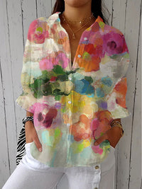 Marleigh - Aquarellträume Bluse