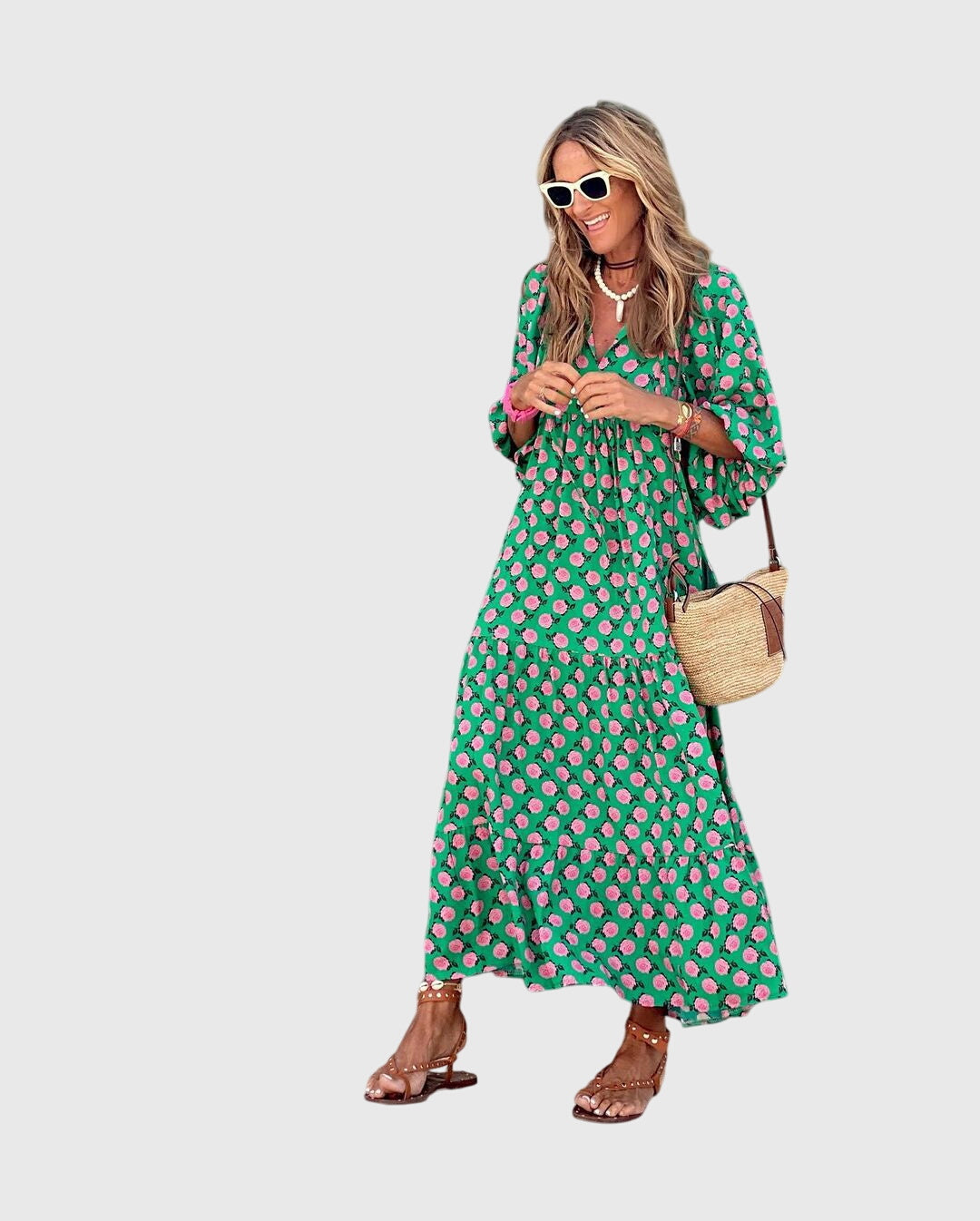 Billie - Boho Maxikleid