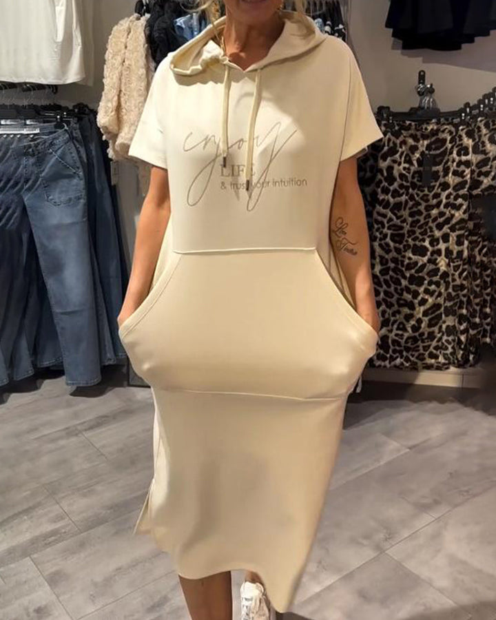 Bridget - Lässiges Hoodie-Kleid