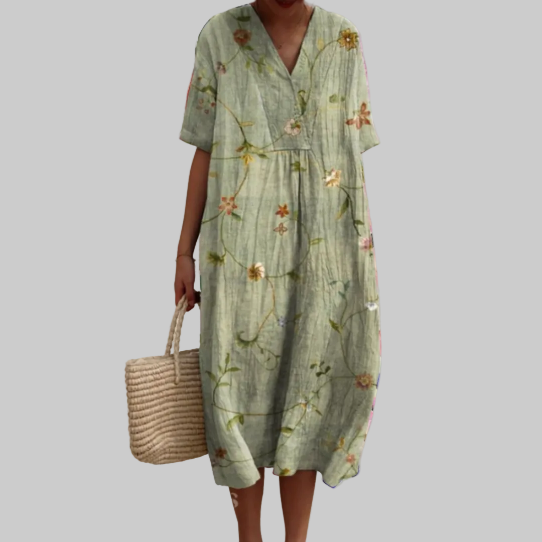 Elayne - Florales Sommerkleid
