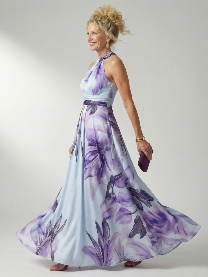 Amiel - Leichtes Floral-Maxikleid