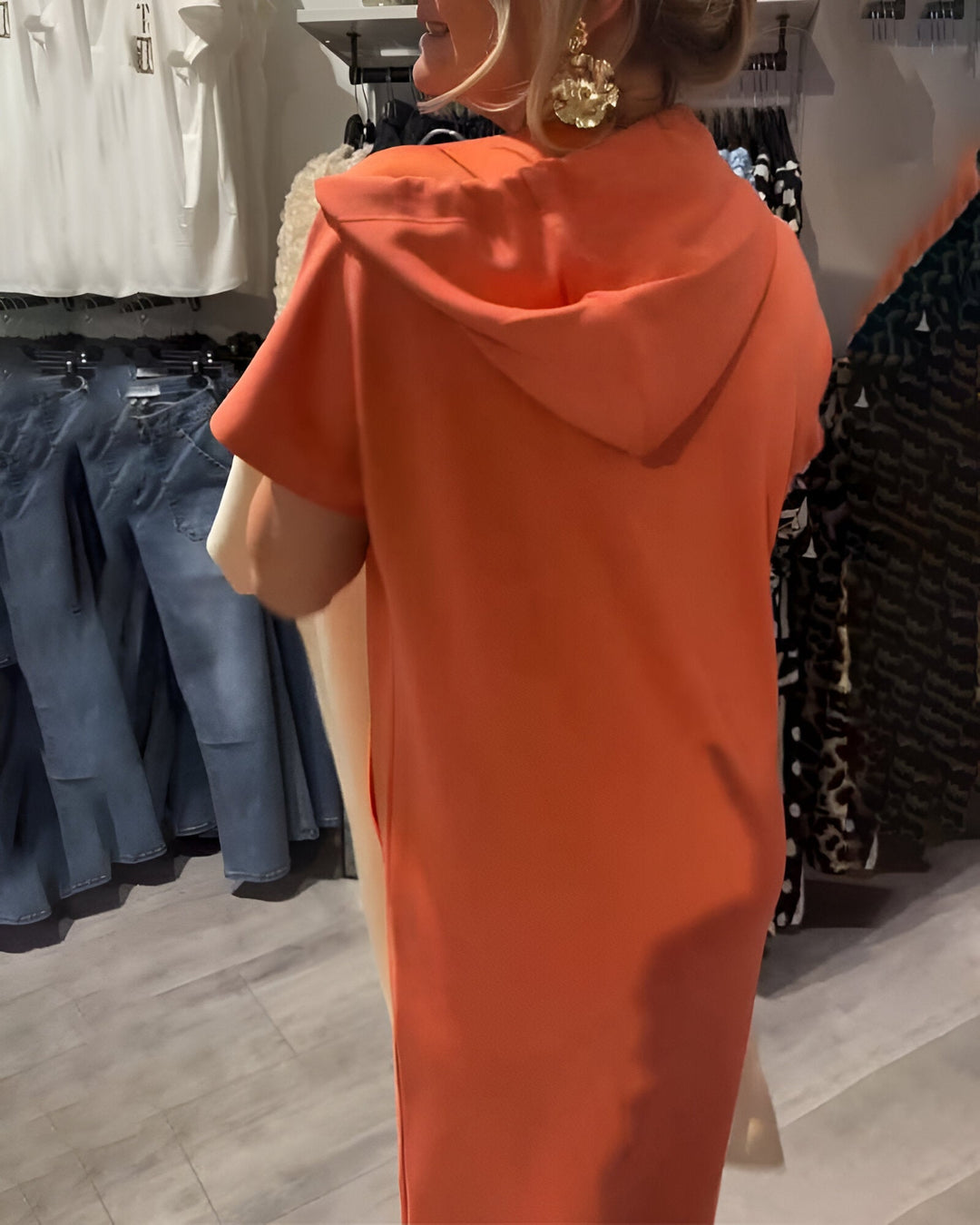 Bridget - Lässiges Hoodie-Kleid