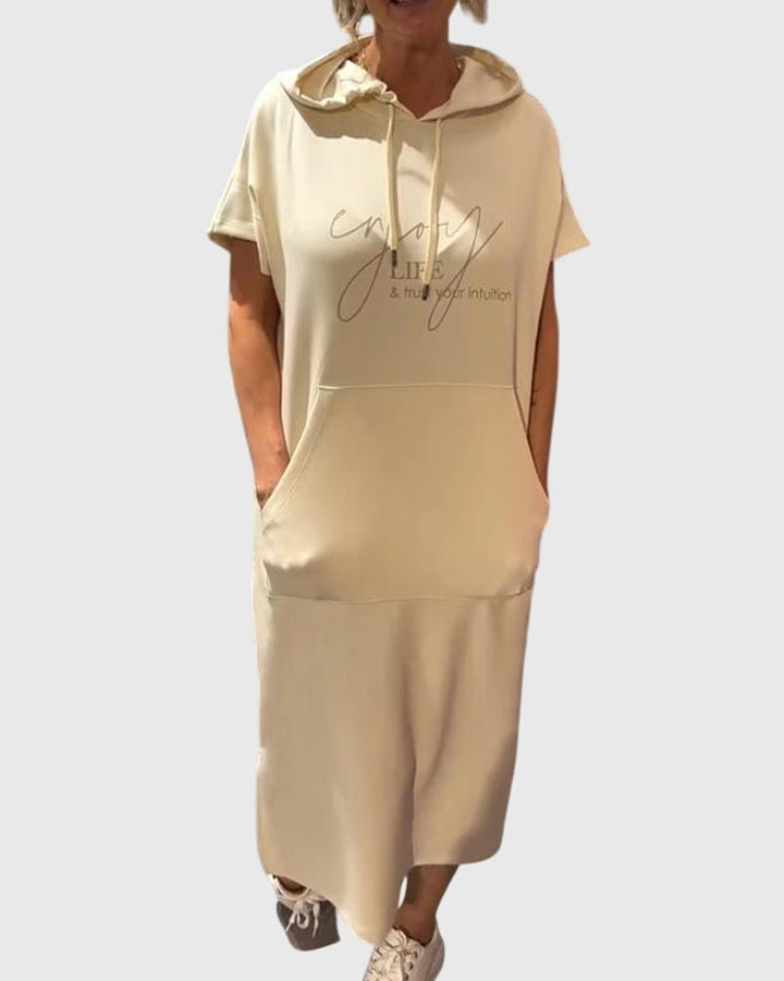 Beverly - Lässiges Hoodie-Kleid
