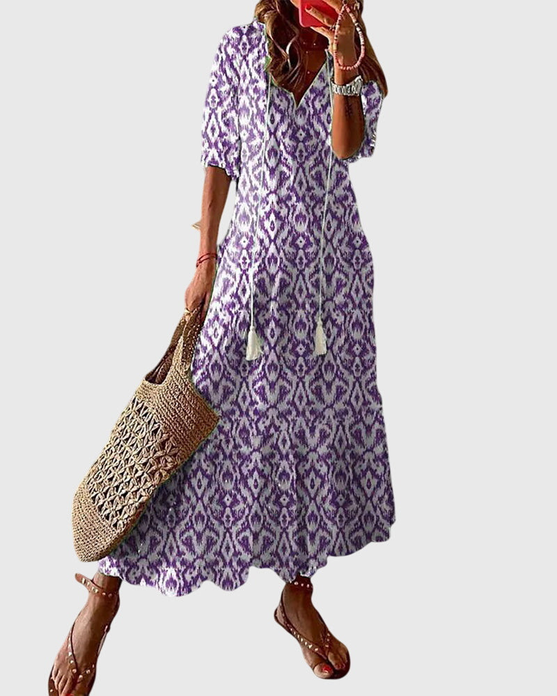 Charity - Boho Vintage Sommerkleid