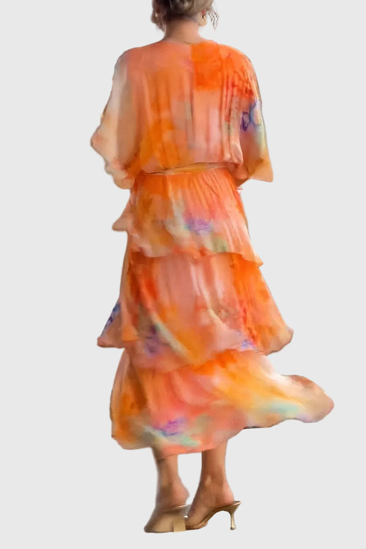 Alice - Elegantes Bohemian-Maxikleid