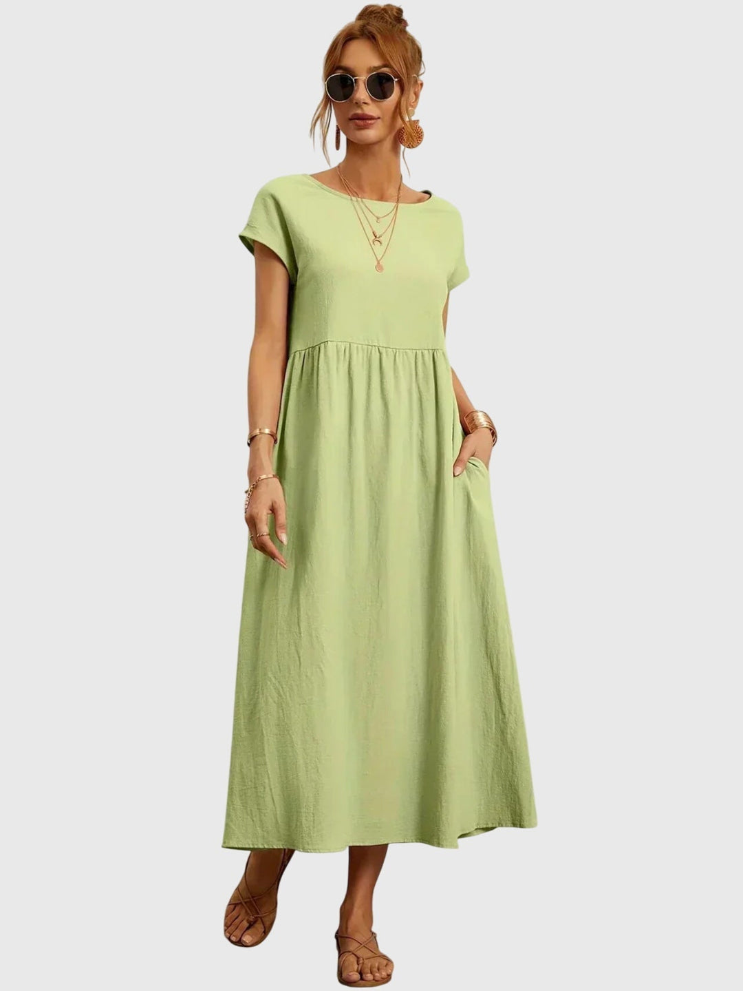 Clementine - Lässiges Kleid mit Taschen