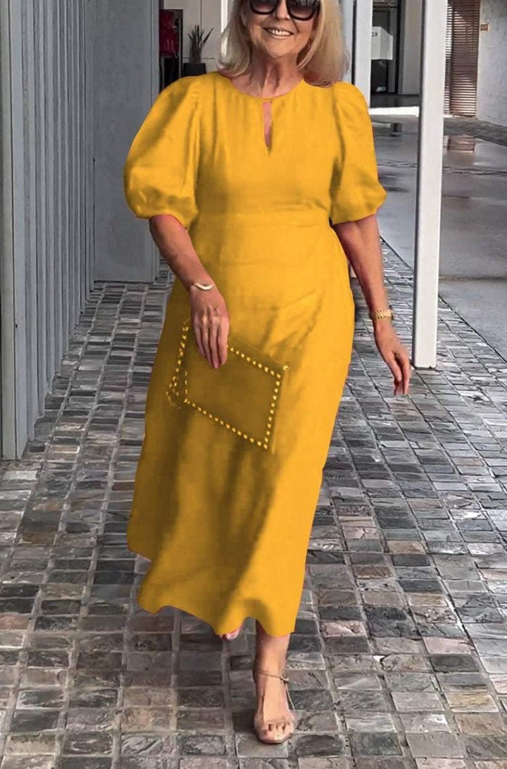 Juliana - Elegantes Kleid mit Puffärmeln