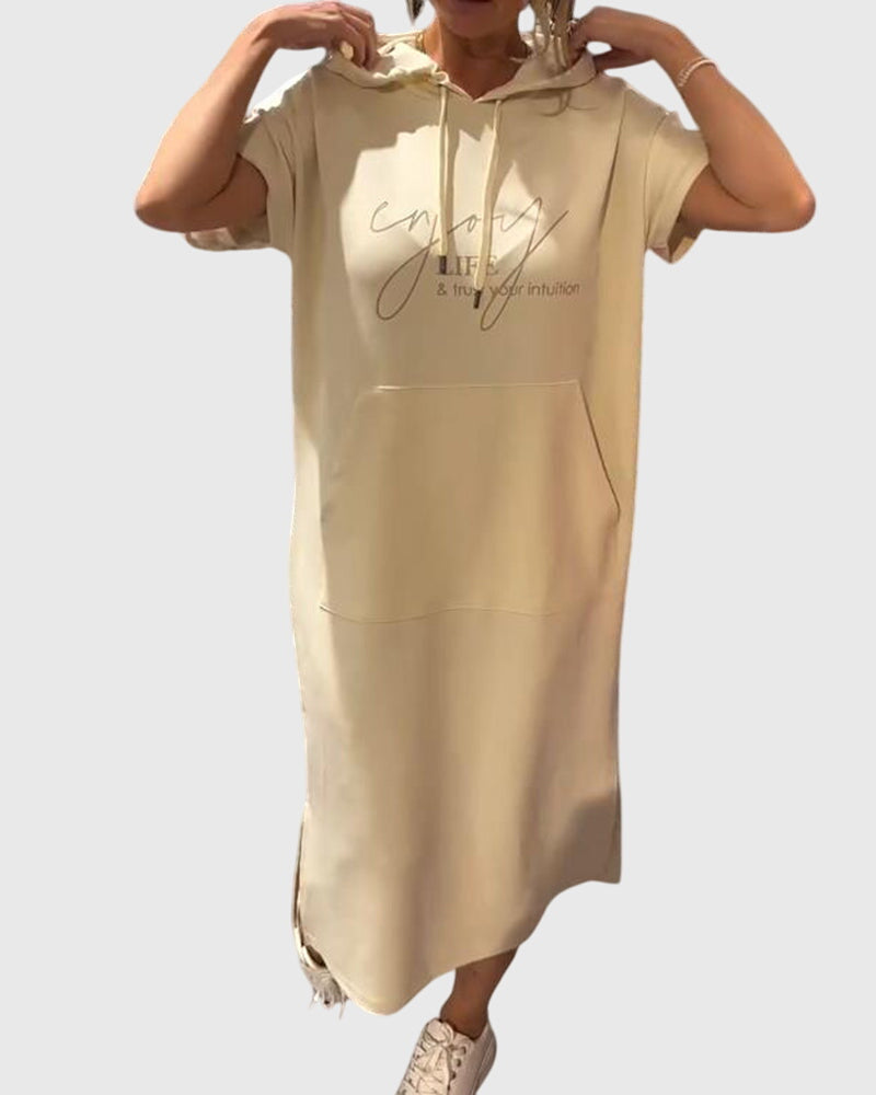 Beverly - Lässiges Hoodie-Kleid