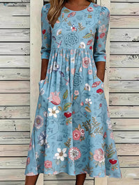 Louise - Vintage Blumenkleid