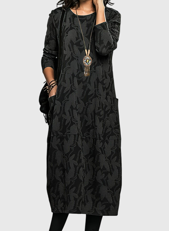 Abby - Lässiges Rundhalskleid