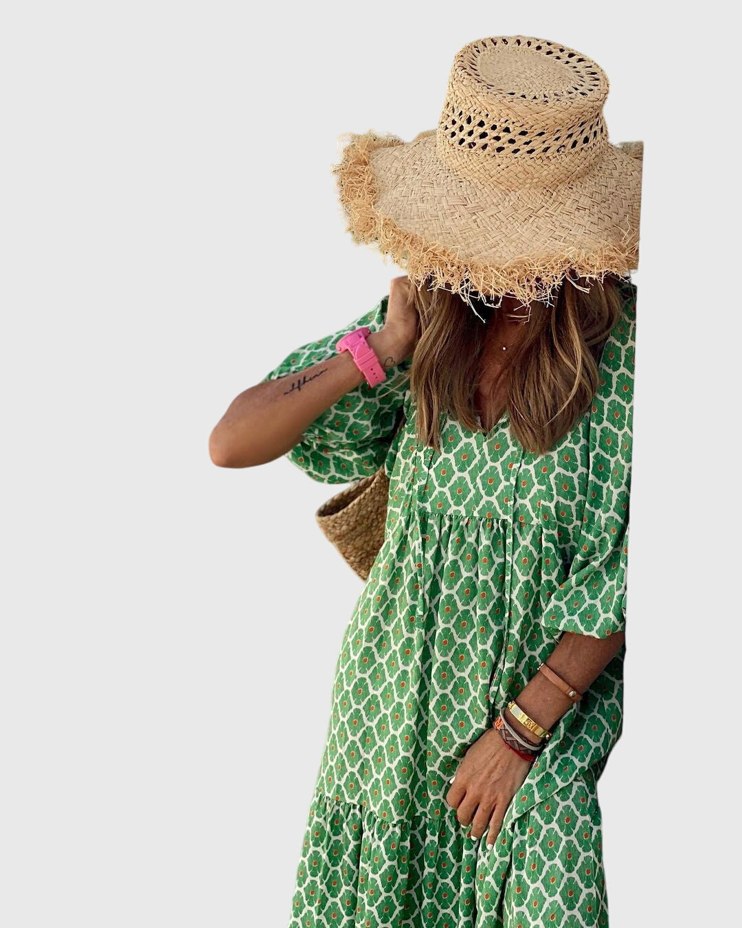 Billie - Boho Maxikleid